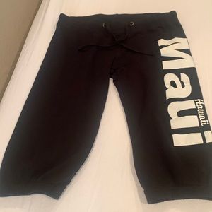 Capris sweatpants, low rise women’s small
